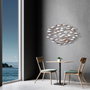 Wallity Alabalık Accesorio de pared de metal Multicolor